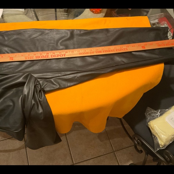 Cato Black Faux Leather Cropped Pullon Pants Size M, NWT - Picture 14 of 15